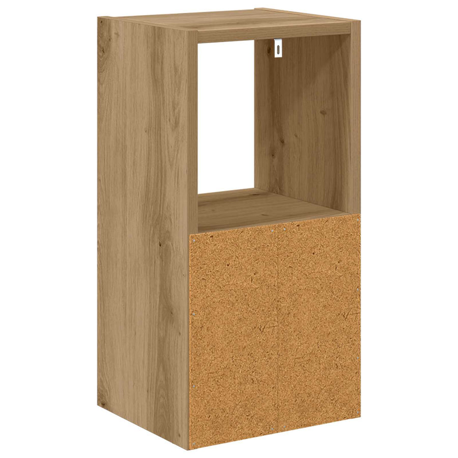 Nachtkastje met lade 2 pcs Artisan Eiken 25,5 x 22 x 49,5 cm