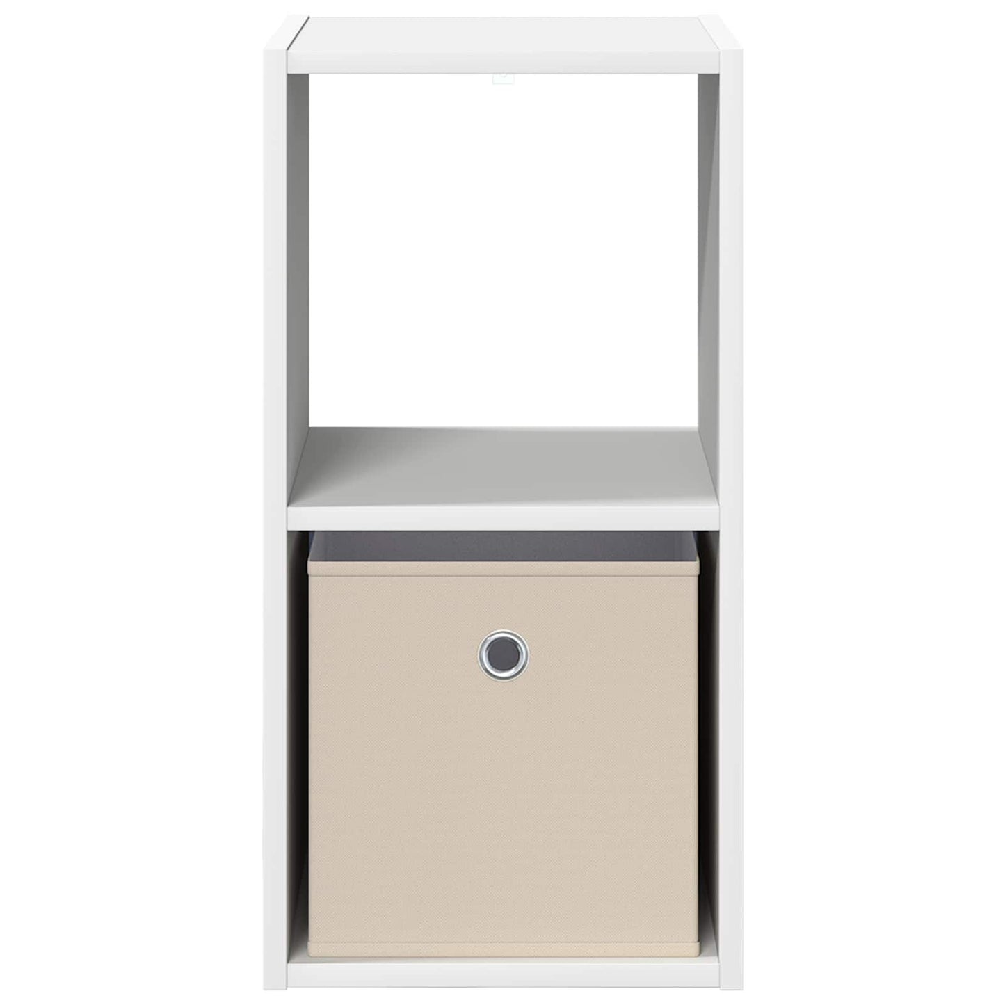 Nachtkastje met lade 2 pcs Wit 30,5 x 27 x 59,5 cm Bewerkt hout