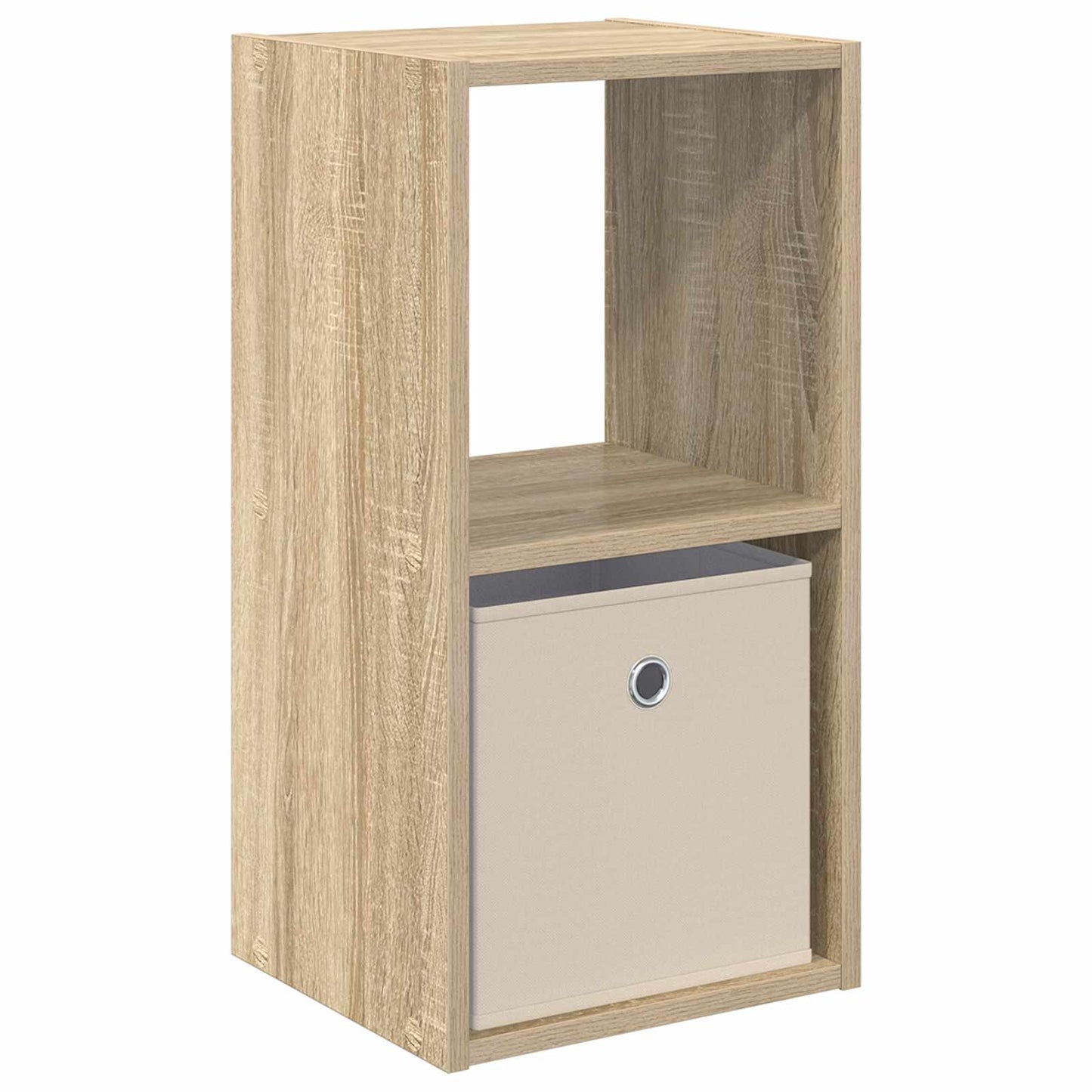 Nachtkastje Sonoma Eiken 30,5 x 27 x 59,5 cm Bewerkt hout