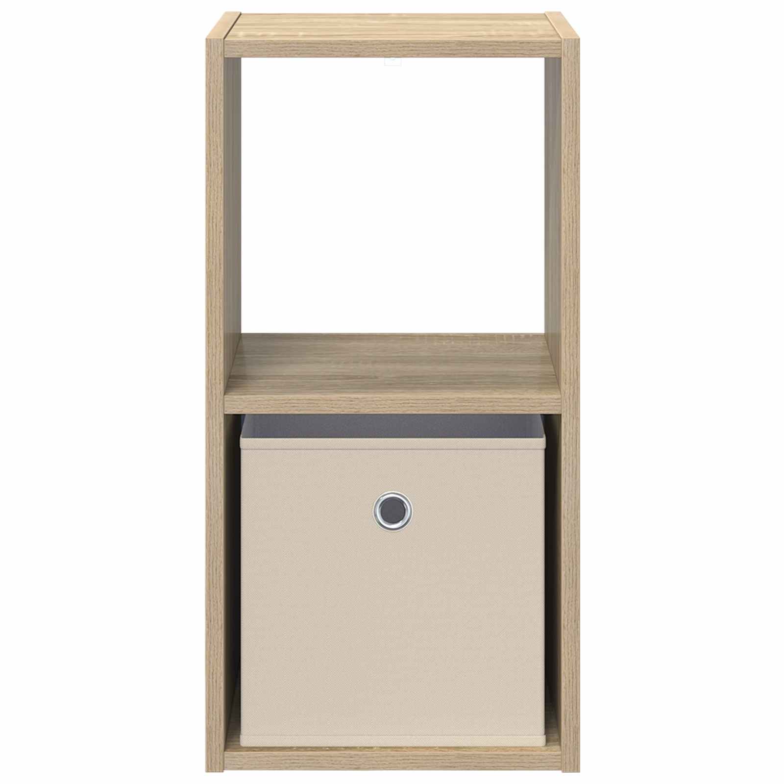 Nachtkastje Sonoma Eiken 30,5 x 27 x 59,5 cm Bewerkt hout