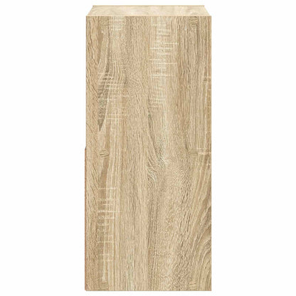 Nachtkastje Sonoma Eiken 30,5 x 27 x 59,5 cm Bewerkt hout