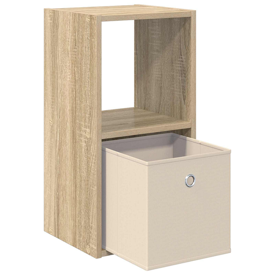 Nachtkastje 2 pcs Sonoma Eiken 30,5 x 27 x 59,5 cm Bewerkt hout