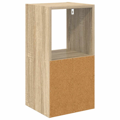 Nachtkastje 2 pcs Sonoma Eiken 30,5 x 27 x 59,5 cm Bewerkt hout