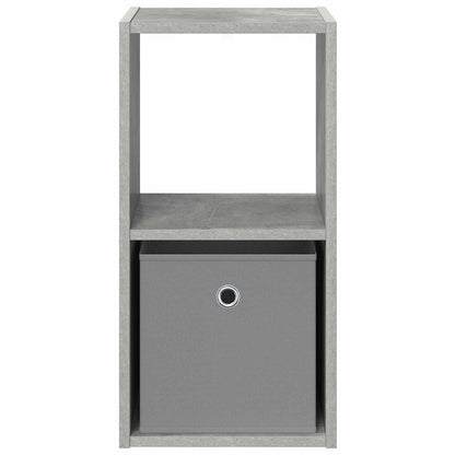 Nachtkastje Beton Grijs 30,5 x 27 x 59,5 cm Bewerkt hout