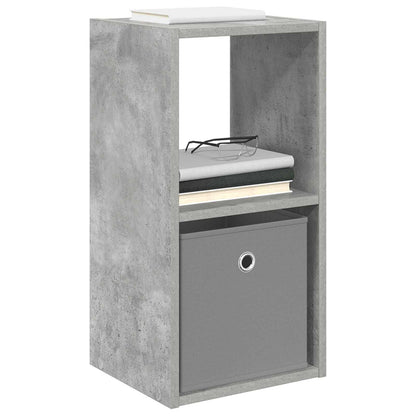 Nachtkastje Beton Grijs 30,5 x 27 x 59,5 cm Bewerkt hout