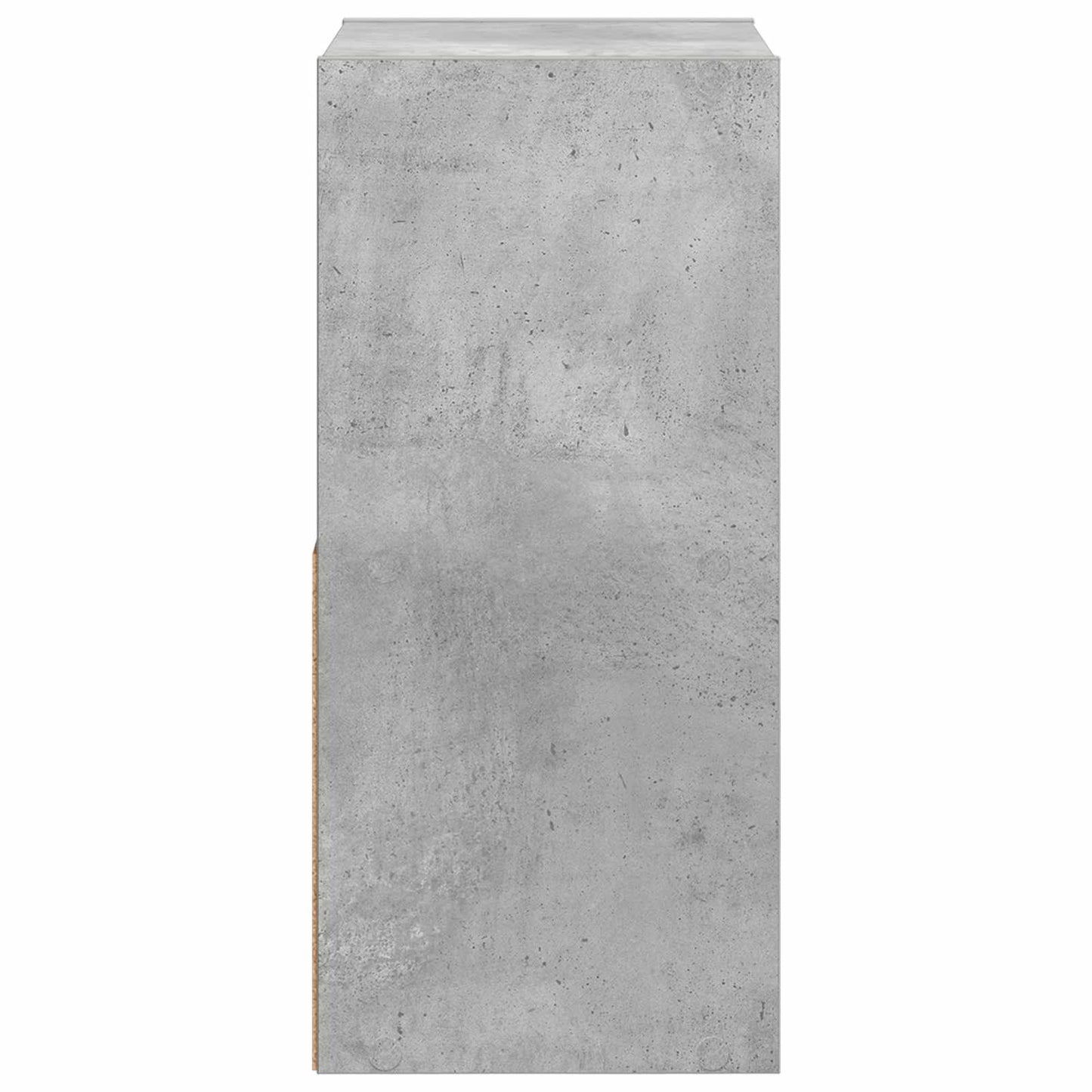 Nachtkastje Beton Grijs 30,5 x 27 x 59,5 cm Bewerkt hout