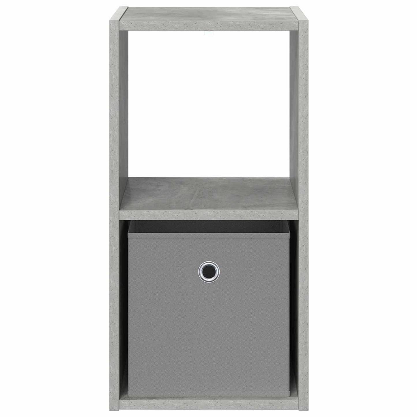 Nachtkastje 2 pcs Beton Grijs 30,5 x 27 x 59,5 cm Bewerkt hout