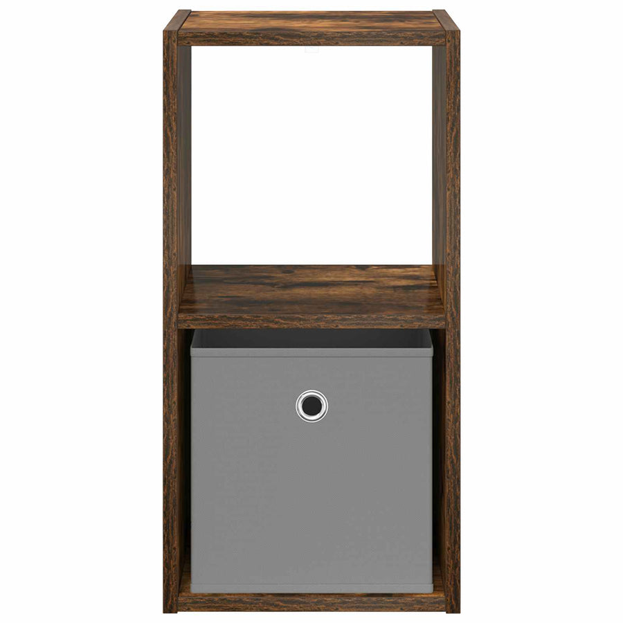 Nachtkastje Gerookt eiken 30,5 x 27 x 59,5 cm Bewerkt hout