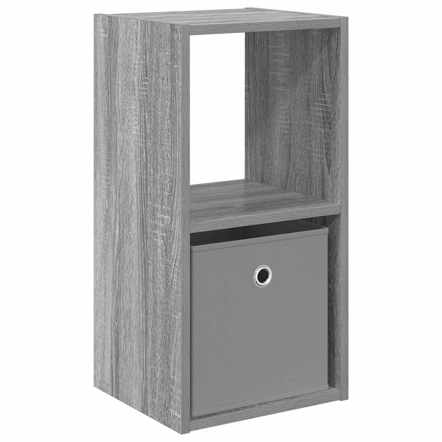 Nachtkastje Grijs Sonoma 30,5 x 27 x 59,5 cm Bewerkt hout