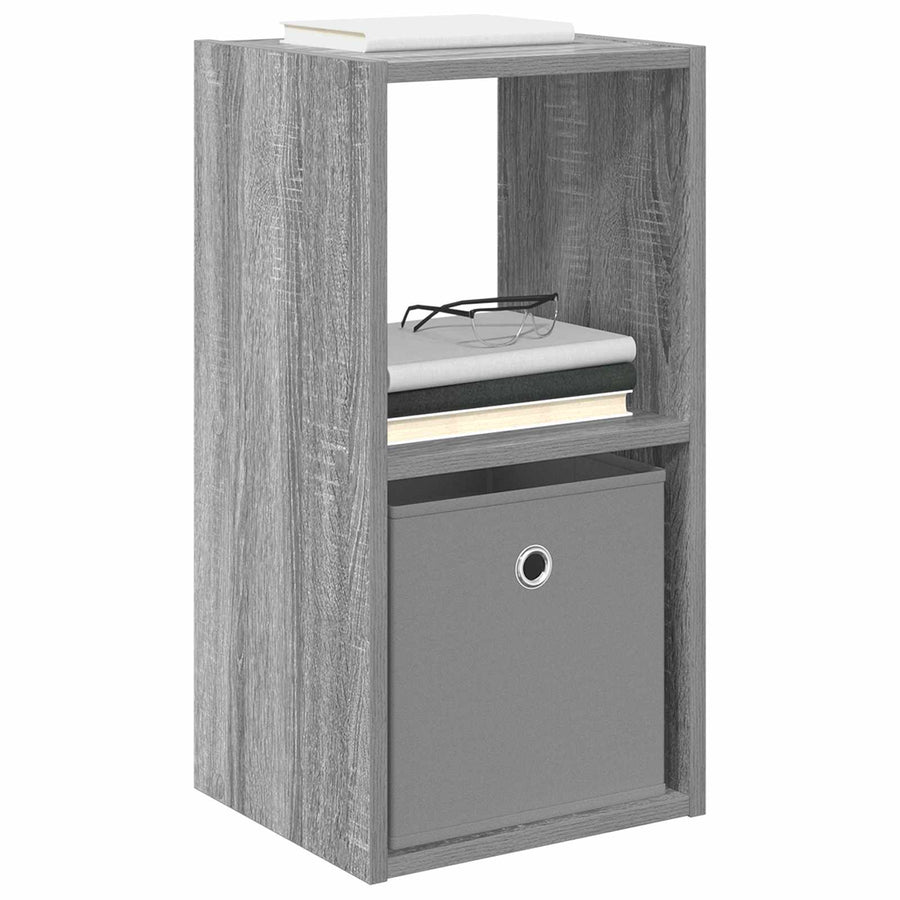 Nachtkastje Grijs Sonoma 30,5 x 27 x 59,5 cm Bewerkt hout
