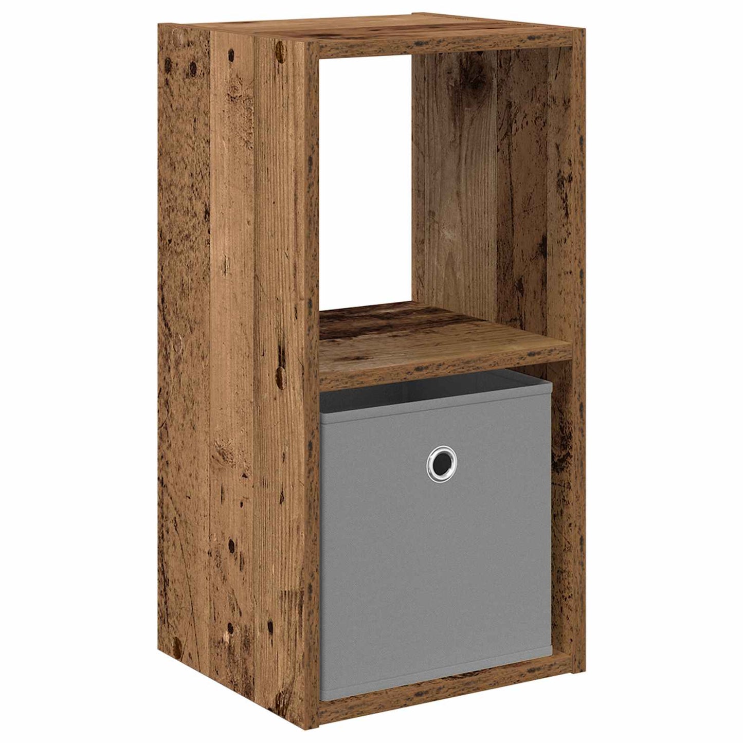 Nachtkastje met lade Oudhout 30,5 x 27 x 59,5 cm Bewerkt hout