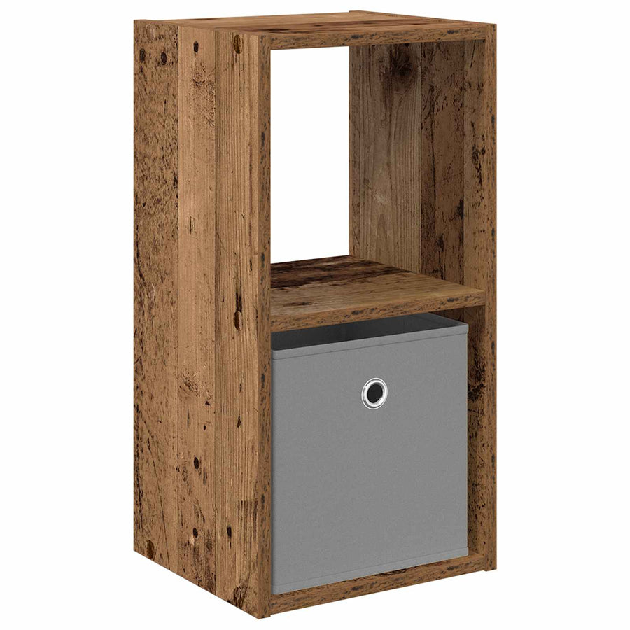 Nachtkastje met lade Oudhout 30,5 x 27 x 59,5 cm Bewerkt hout