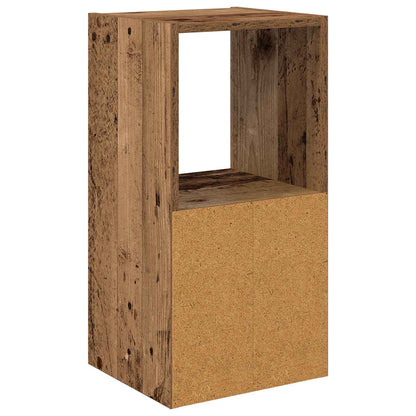 Nachtkastje met lade Oudhout 30,5 x 27 x 59,5 cm Bewerkt hout