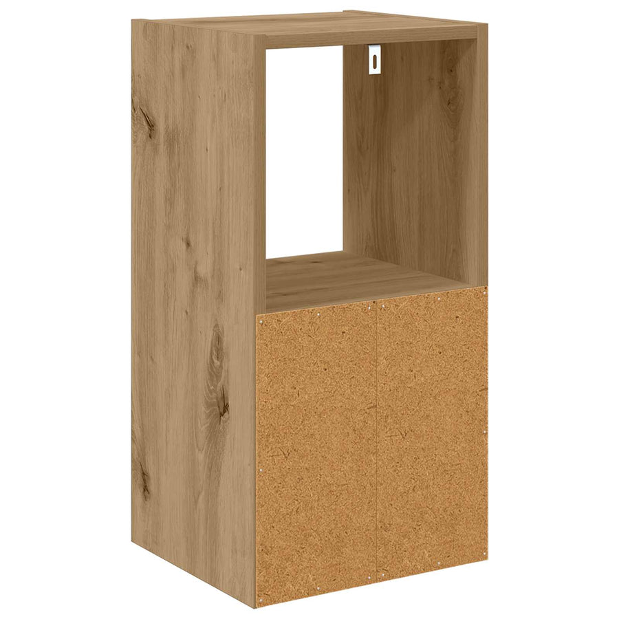 Nachtkastje Artisan Eiken 30,5 x 27 x 59,5 cm Bewerkt hout