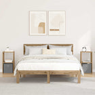 Nachtkastjes 2 stuks Artisan Eiken 30,5x27x59,5 cm