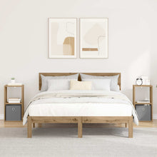 Nachtkastje met lade 2 pcs Artisan Eiken 30,5 x 27 x 59,5 cm