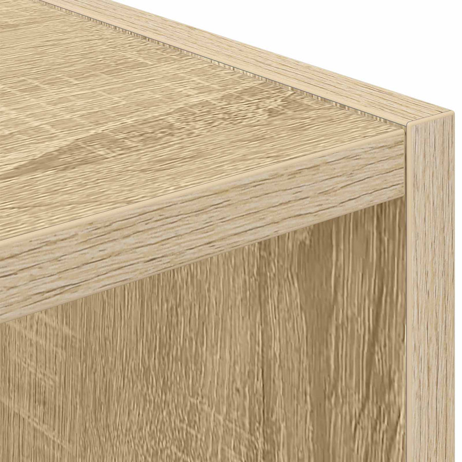 Nachtkastje Sonoma Eiken 35 x 32 x 68,5 cm Bewerkt hout