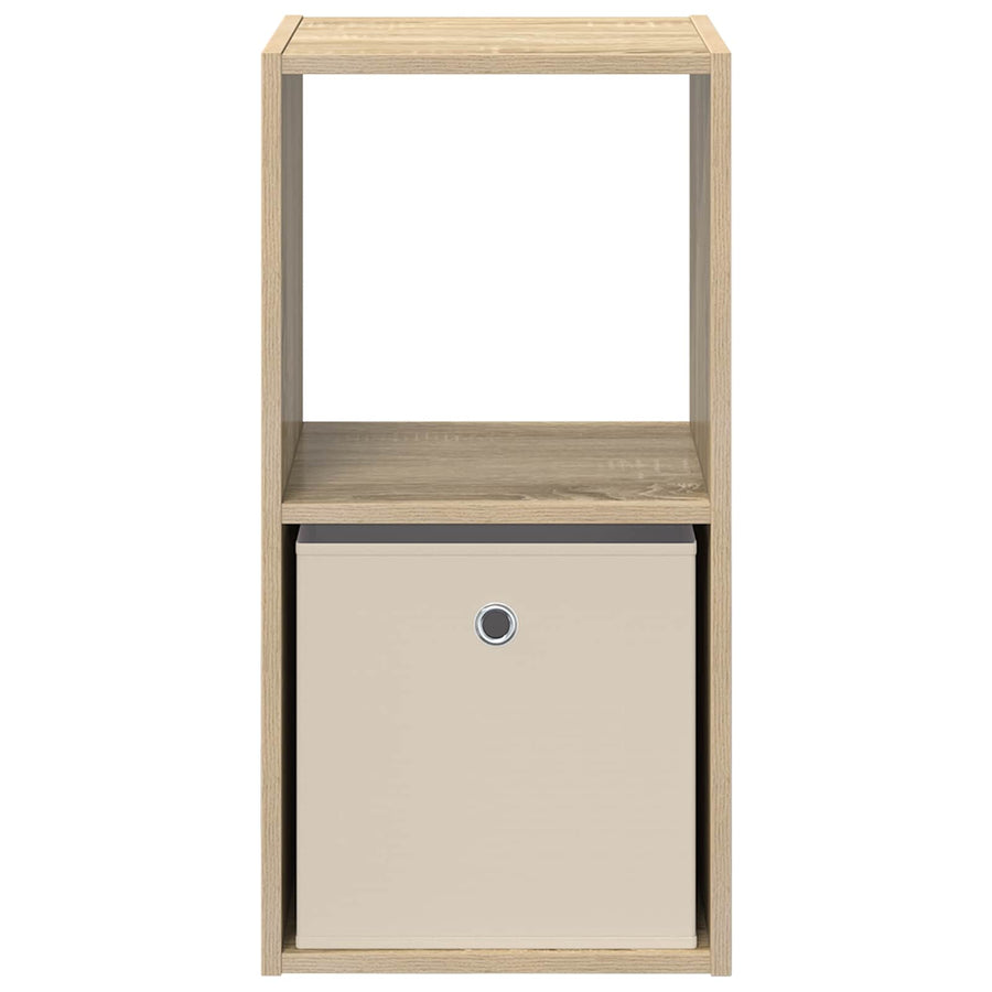 Nachtkastje 2 pcs Sonoma Eiken 35 x 32 x 68,5 cm Bewerkt hout