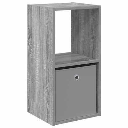 Nachtkastje Grijs Sonoma 35 x 32 x 68,5 cm Bewerkt hout