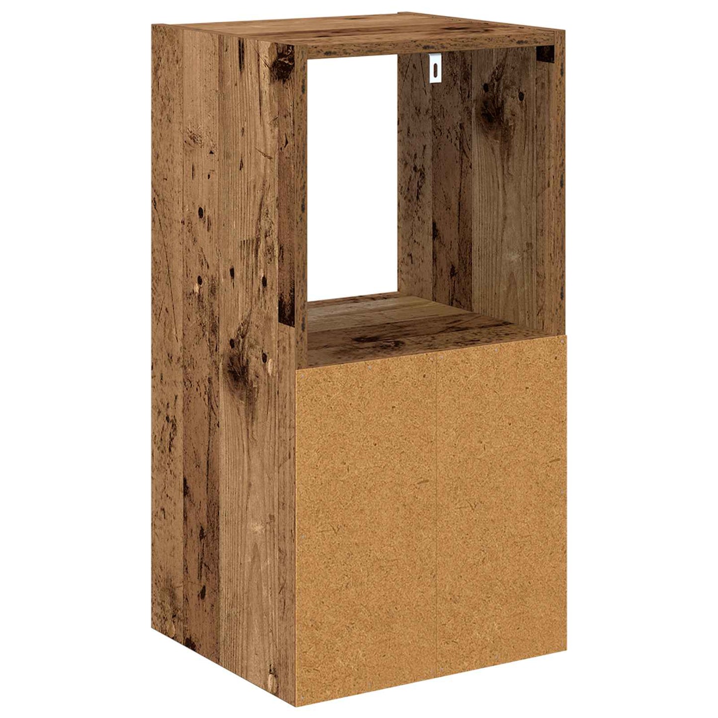 Nachtkastje met lade Oudhout 35 x 32 x 68,5 cm Bewerkt hout