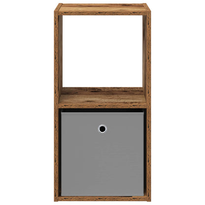 Nachtkastje met lade Oudhout 35 x 32 x 68,5 cm Bewerkt hout