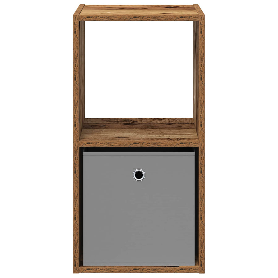 Nachtkastje met lade Oudhout 35 x 32 x 68,5 cm Bewerkt hout