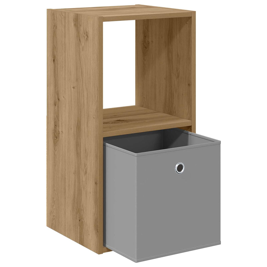 Nachtkastje Artisan Eiken 35 x 32 x 68,5 cm Bewerkt hout