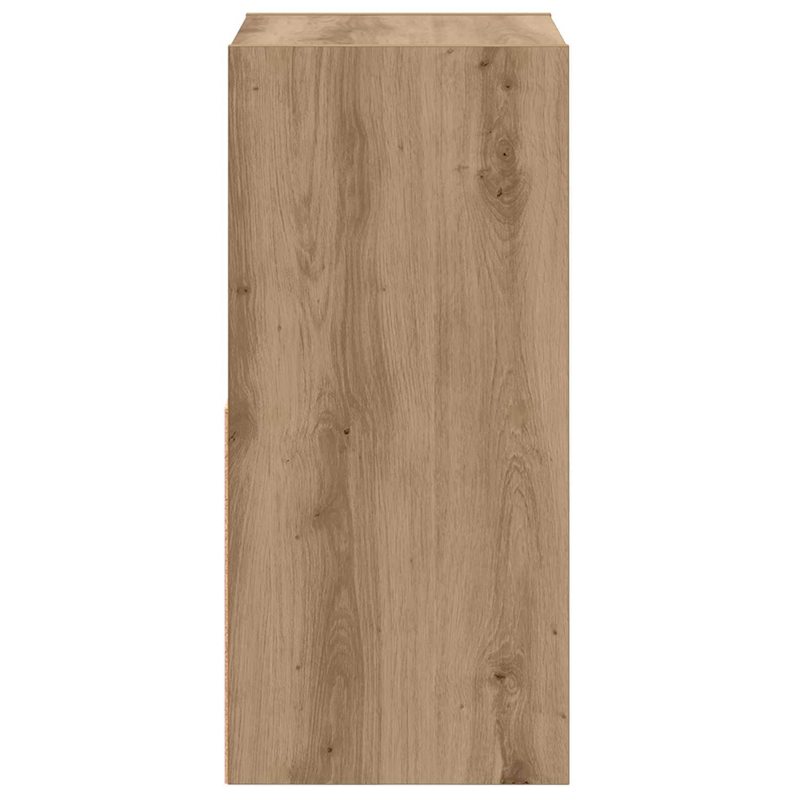 Nachtkastje Artisan Eiken 35 x 32 x 68,5 cm Bewerkt hout
