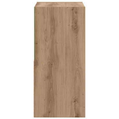 Nachtkastje Artisan Eiken 35 x 32 x 68,5 cm Bewerkt hout