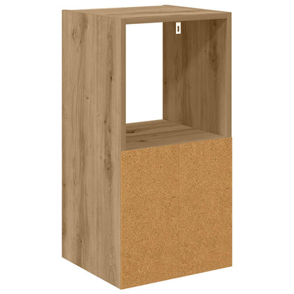 Nachtkastje 2 pcs Artisan Eiken 35 x 32 x 68,5 cm Bewerkt hout