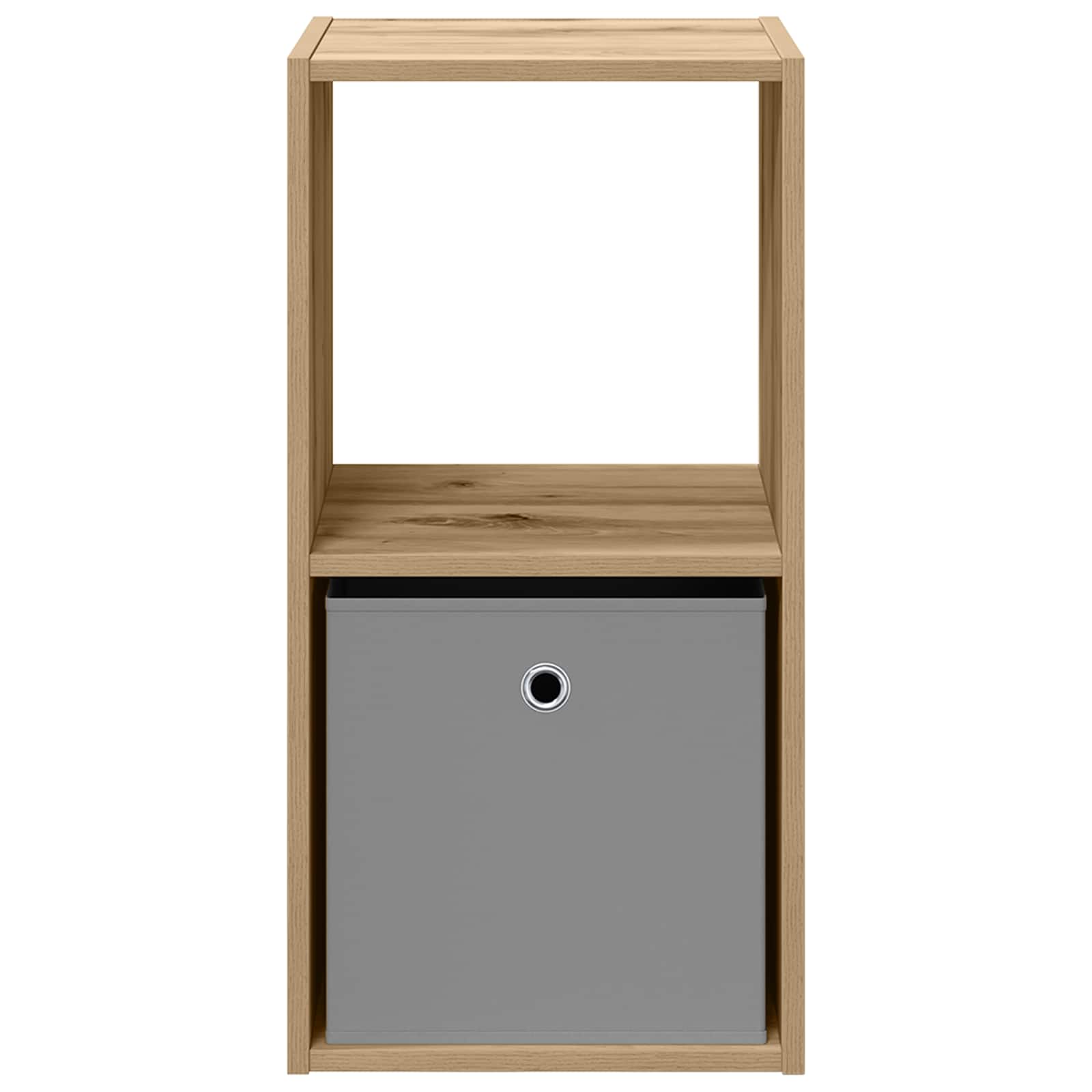 Nachtkastje 2 pcs Artisan Eiken 35 x 32 x 68,5 cm Bewerkt hout