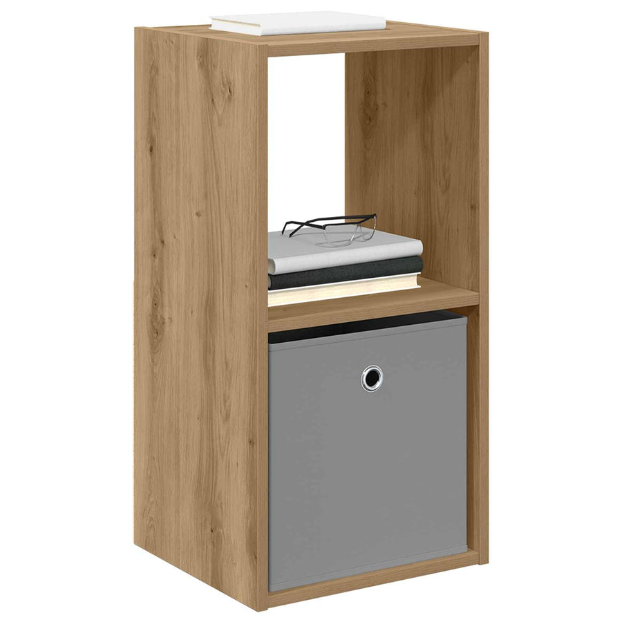 Nachtkastje 2 pcs Artisan Eiken 35 x 32 x 68,5 cm Bewerkt hout
