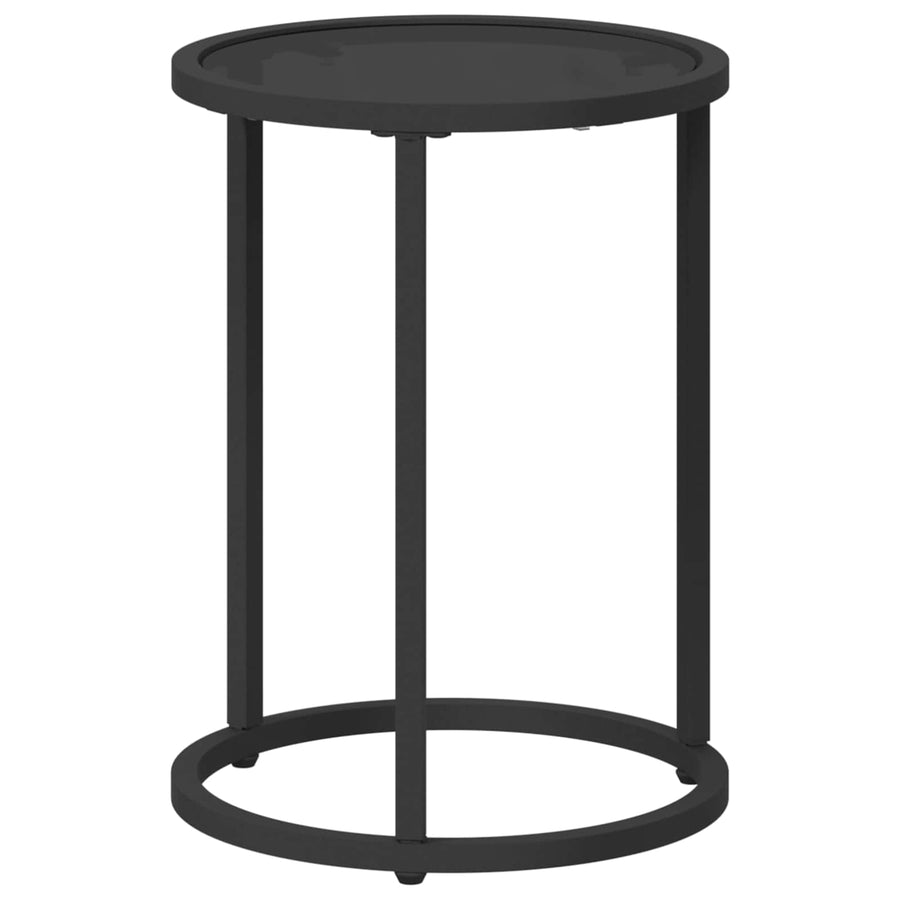 Koffietafel Set 2 pcs 55 x 55 x 45 cm staal
