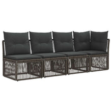 4-Zits Sofa met Linkerarm 4 pcs 4-Aantal zitplaatsen Grijs
