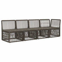 4-Zits Sofa met Linkerarm 4 pcs 4-Aantal zitplaatsen Grijs