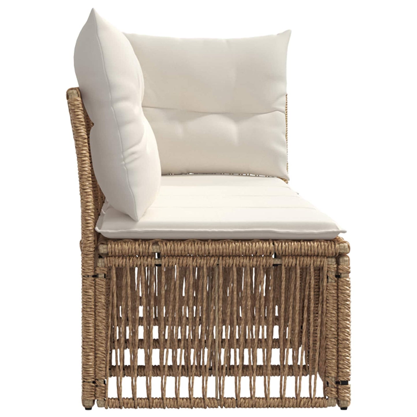 4-Zits Sofa met Linkerarm 4 pcs 4-Aantal zitplaatsen Beige