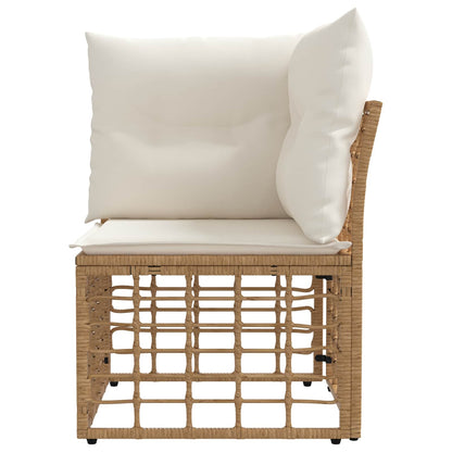 Modulaire Outdoor Hoek Sofa Eenheid Naturel 62 x 62 x 70 cm