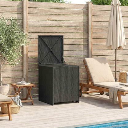 Kussenbox 55 x 55 x 69 cm staal