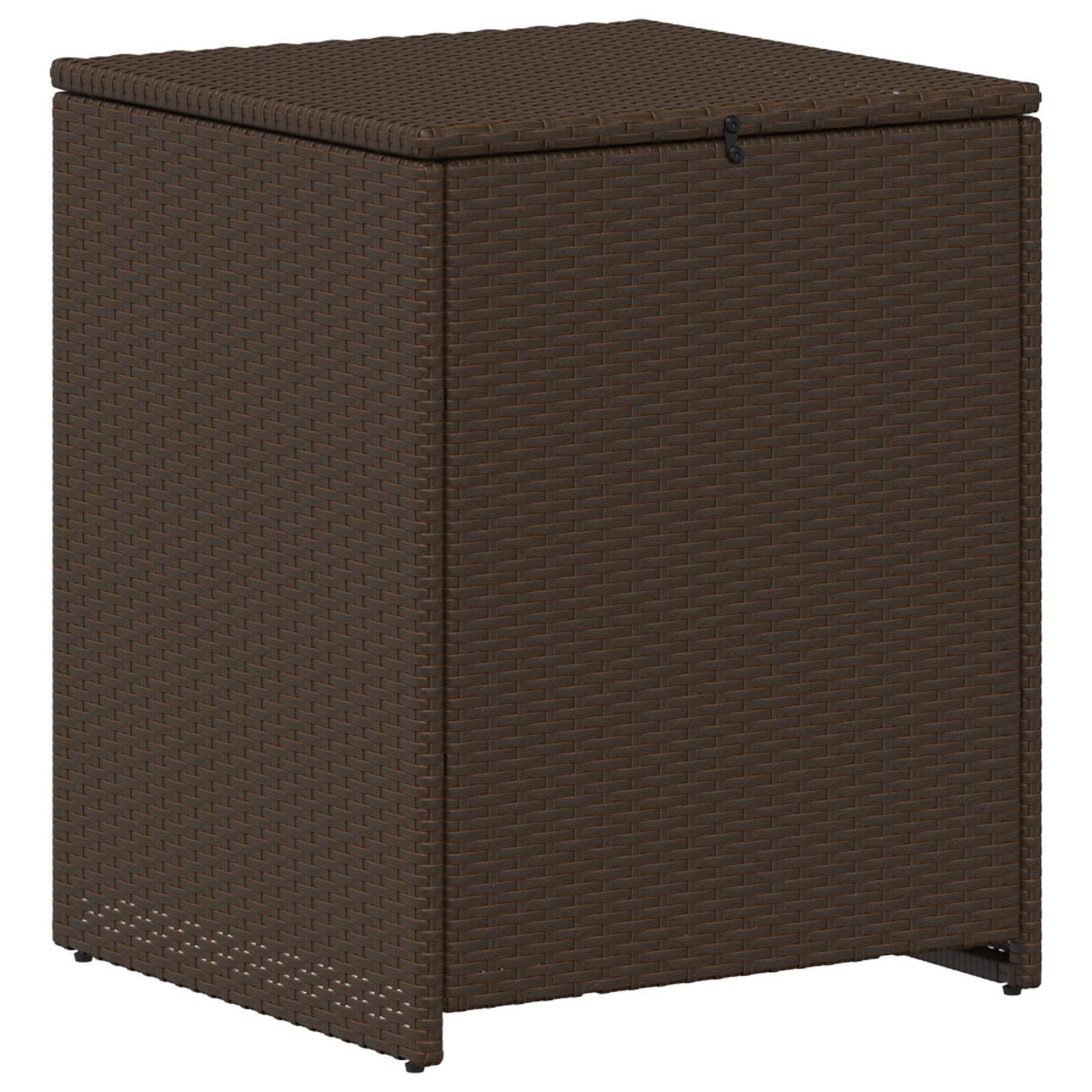 Kussenbox 55 x 55 x 69 cm staal