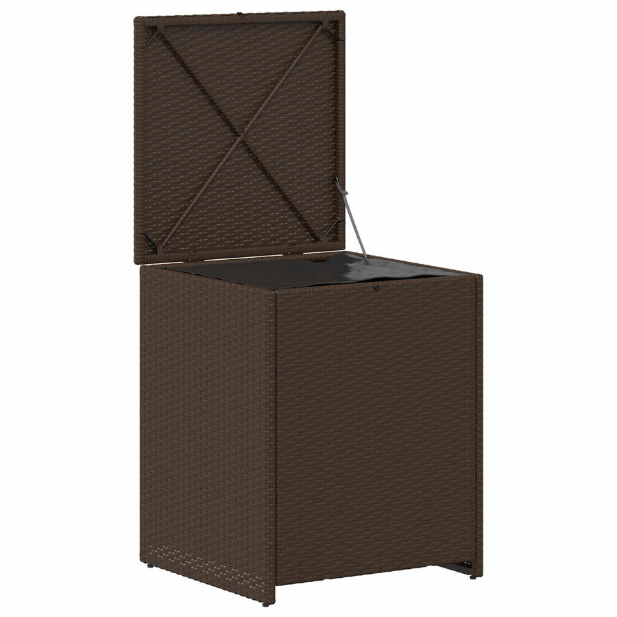 Kussenbox 55 x 55 x 69 cm staal