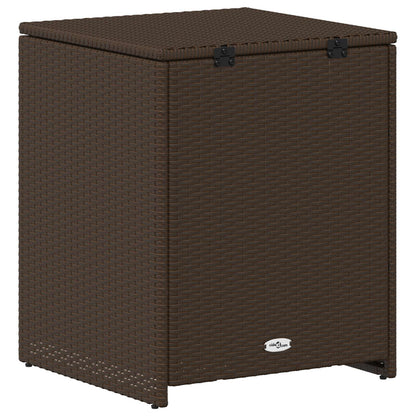 Kussenbox 55 x 55 x 69 cm staal