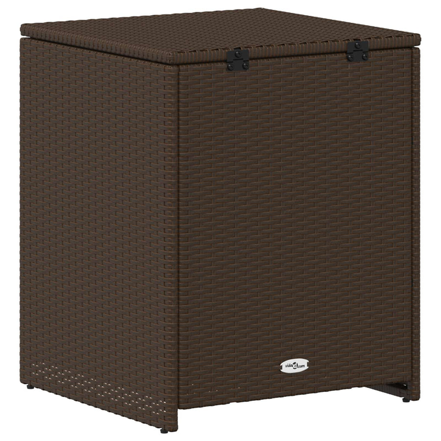 Kussenbox 55 x 55 x 69 cm staal