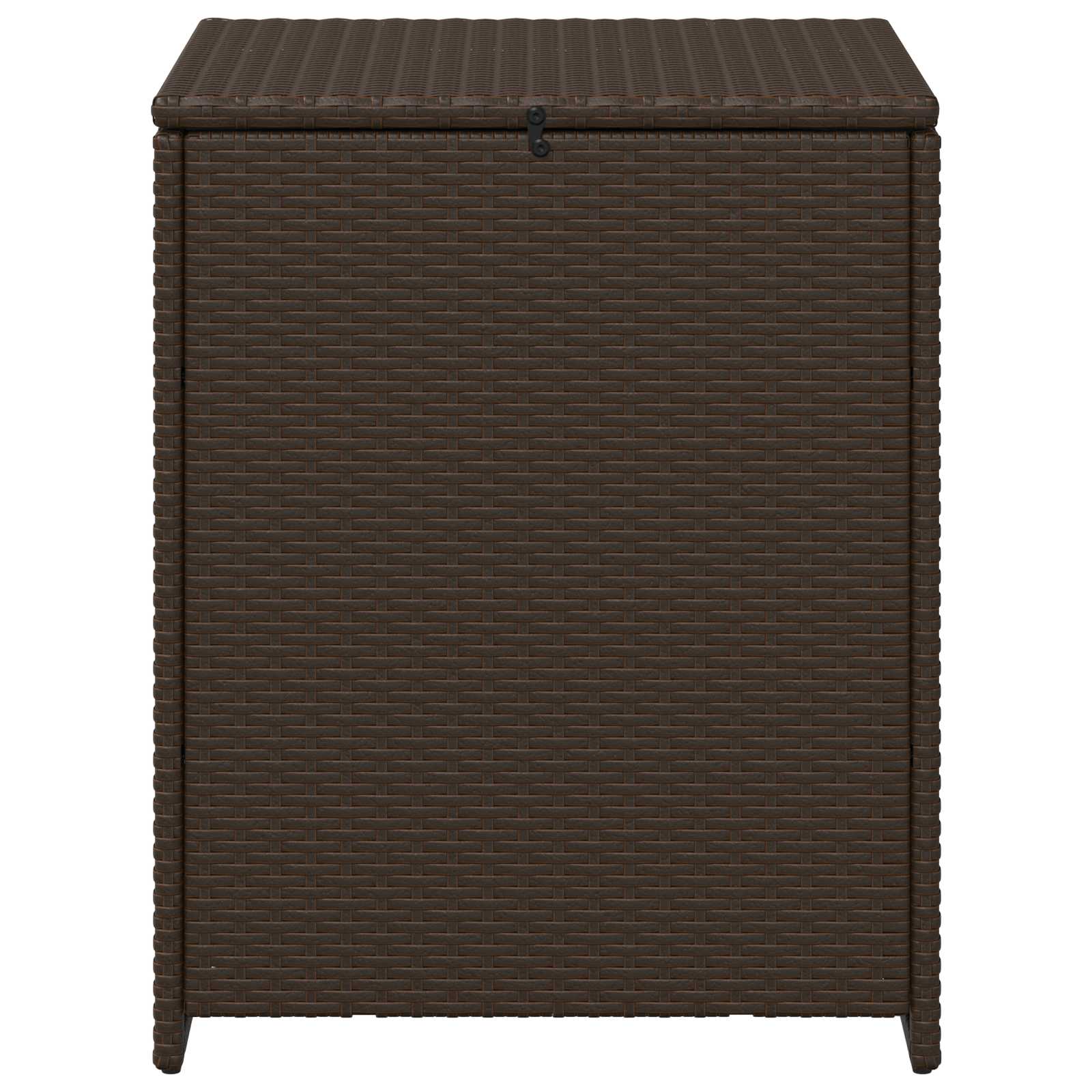 Kussenbox 55 x 55 x 69 cm staal