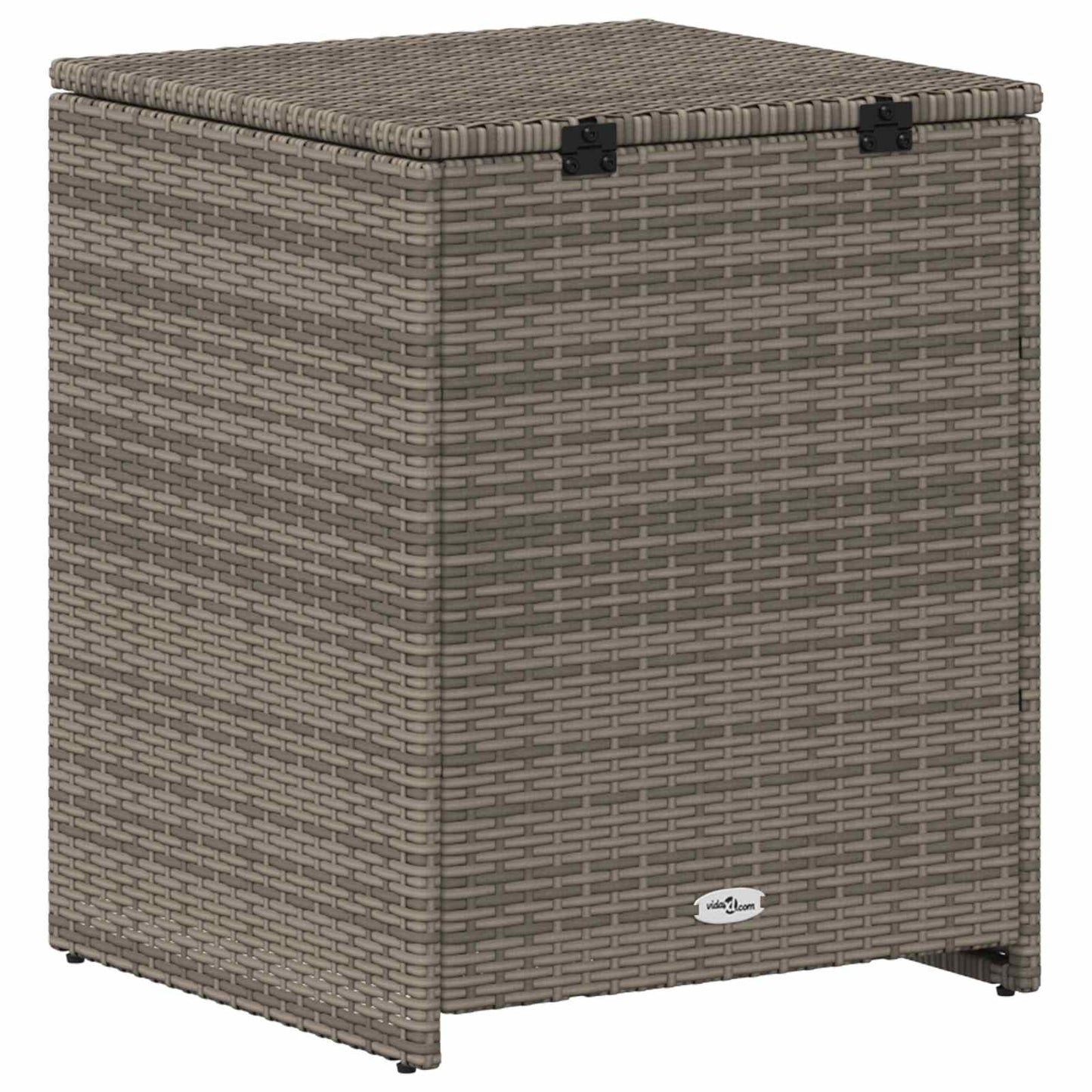 Kussenbox 55 x 55 x 69 cm staal