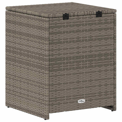 Kussenbox 55 x 55 x 69 cm staal