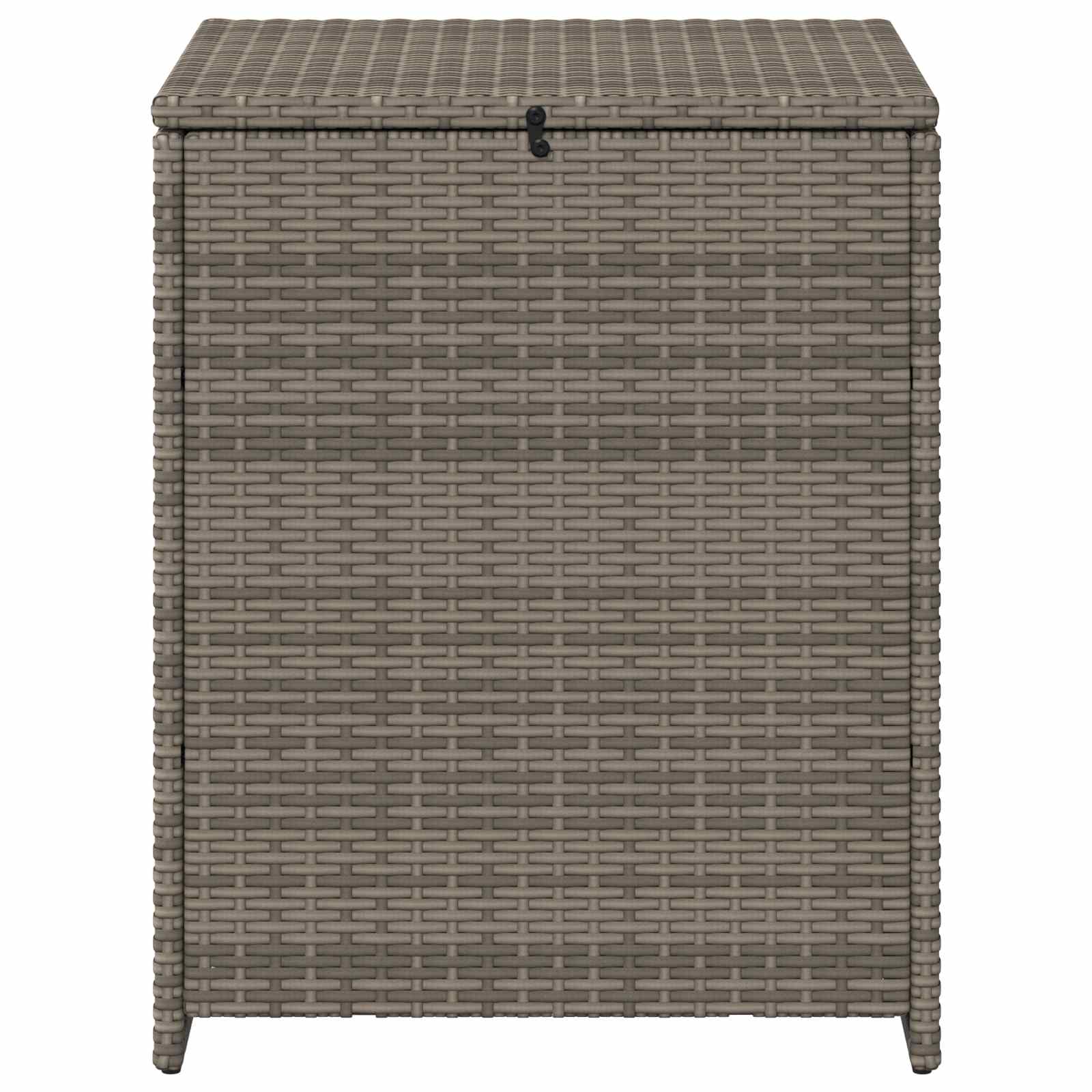 Kussenbox 55 x 55 x 69 cm staal