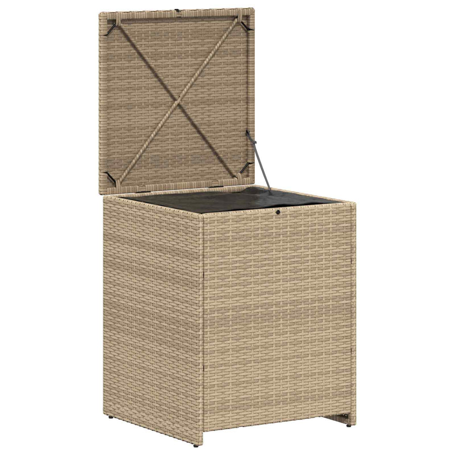 Kussenbox 55 x 55 x 69 cm staal