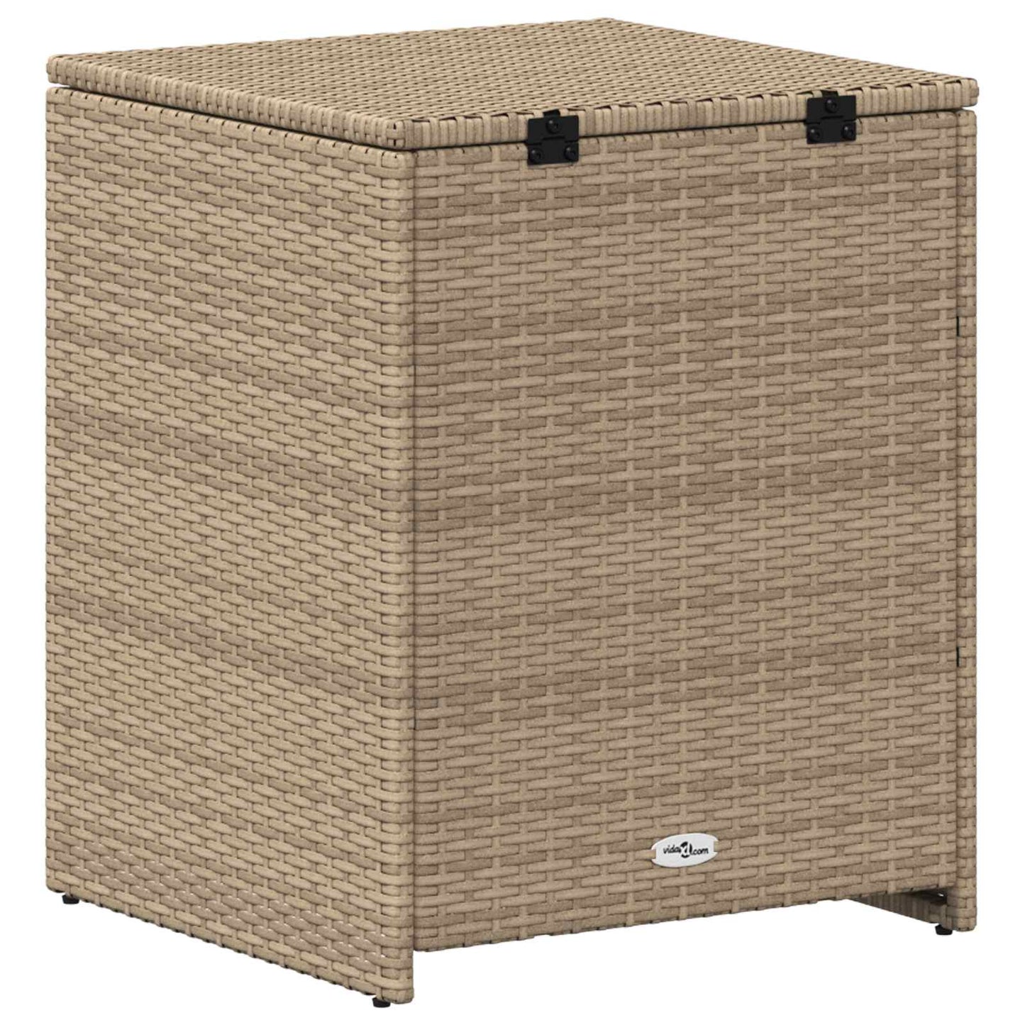Kussenbox 55 x 55 x 69 cm staal