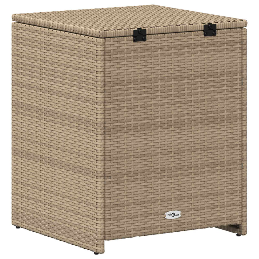 Kussenbox 55 x 55 x 69 cm staal