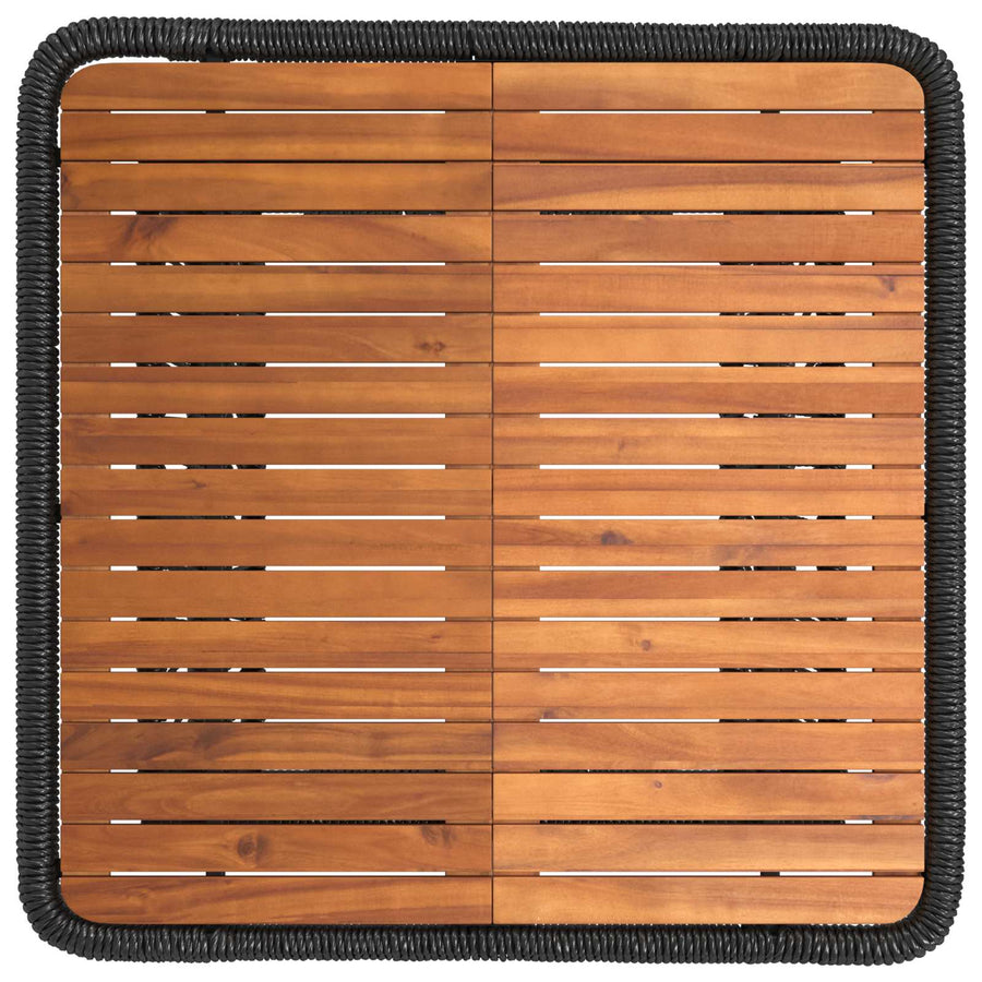Tuin eettafelset met kussen 3 pcs Beige en Crème poly rattan